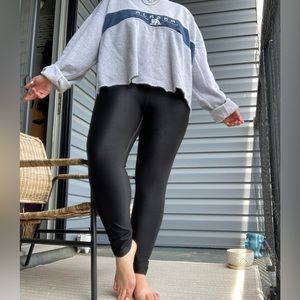 NWT Ribbed Black Aerie Leggings
